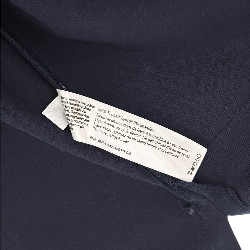 EUC Eileen Fisher Elegant Indigo Long Sleeve Open Cardigan Sweater Size S - Picture 7 of 7
